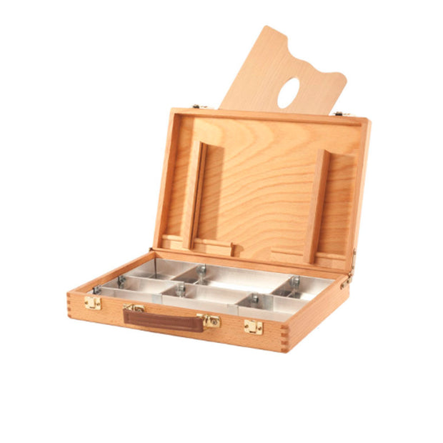 Oiled Beech Wood Sketch Box and Palette #2 - noteworthy