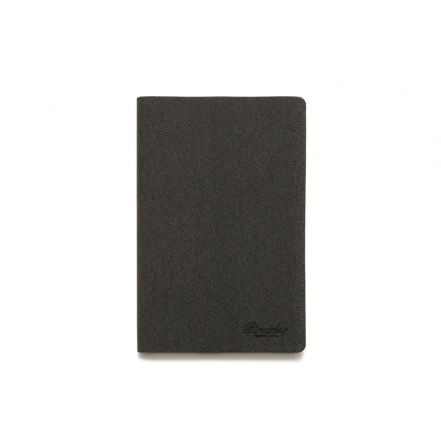 Pineider Boston Notebook, Small - Charcoal