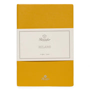 Pineider Milano Notebook, Medium - Giallo
