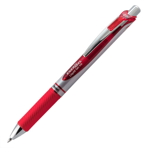 Pentel EnerGel Gel Roller, Red - 0.7 mm