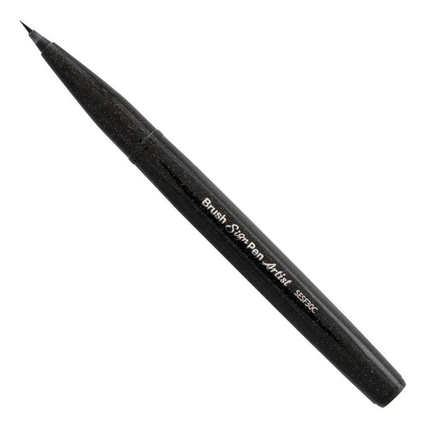 Pentel Brush Sign Pen, Ultra-fine Tip - Black
