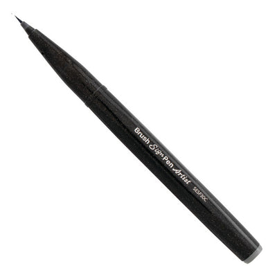 Pentel Brush Sign Pen, Ultra-fine Tip - Grey