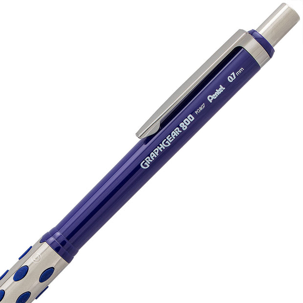Pentel GraphGear 800 Mechanical Pencil, Blue - 0.7 mm