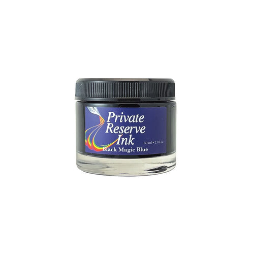 Private Reserve Ink Fountain Pen Ink, 60ml - Black Magic Blue