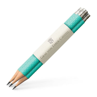 Graf von Faber-Castell Spare pencils for Perfect Pencil, Turquoise - Set of 3