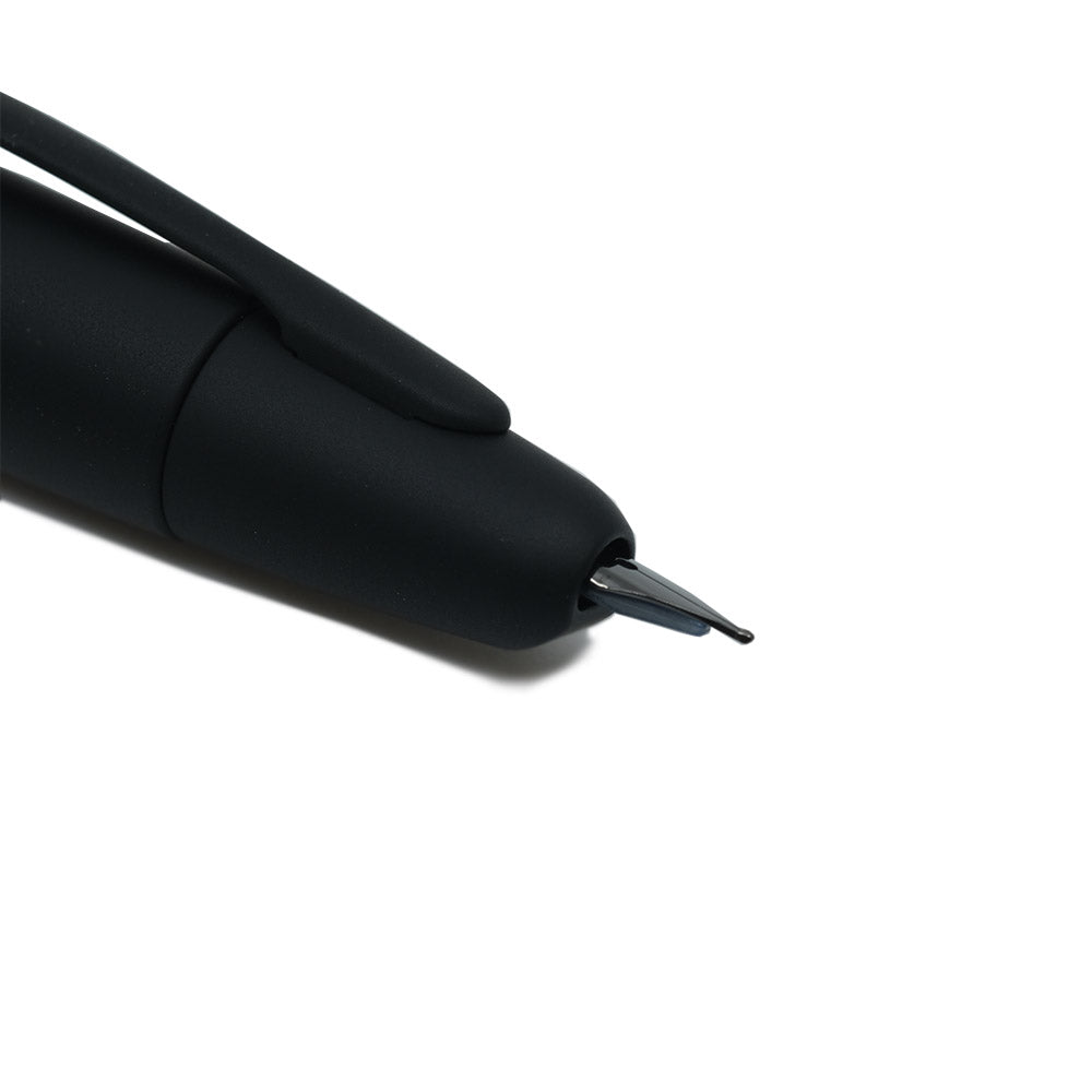 Pilot Vanishing Point Fountain Pen, Matte Black M (Medium Nib)