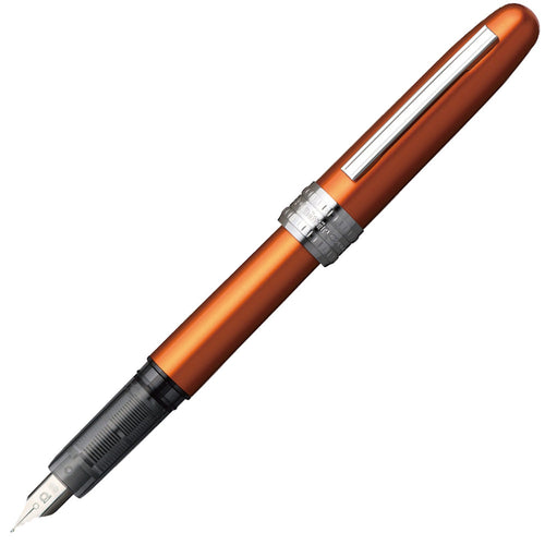 Platinum Plaisir Fountain Pen, Nova Orange - Medium Nib 05