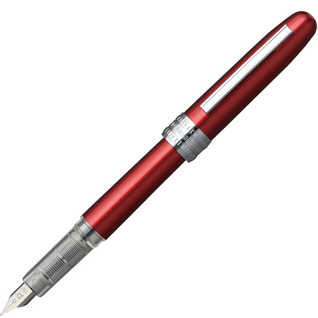 Platinum Plaisir Fountain Pen, Red - Medium Nib 05