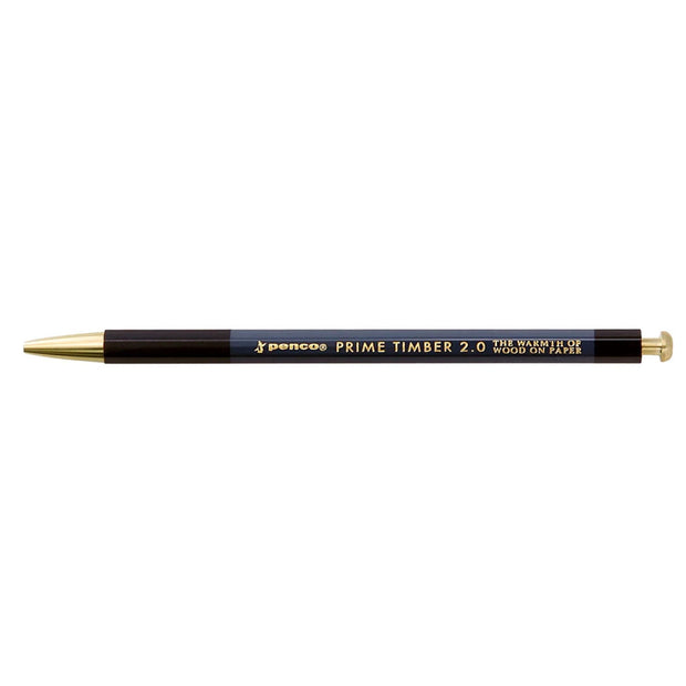 Hightide Penco Prime Timber Brass Lead Holder 2.0 mm - Black
