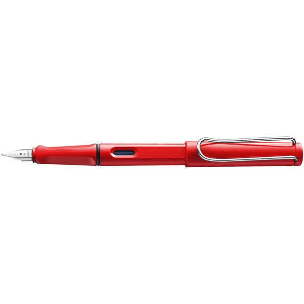 LAMY Safari Fountain Pen, Red - EF (Extra Fine)