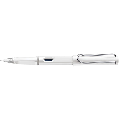 LAMY Safari Fountain Pen, Shiny White - EF (Extra Fine)