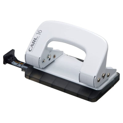 Carl Small 2 Hole Puncher, White