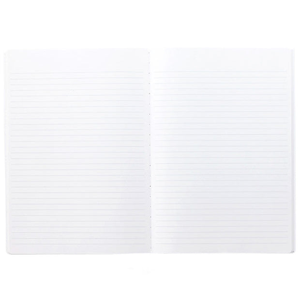 STALOGY B5 Notebook, Lined - Black