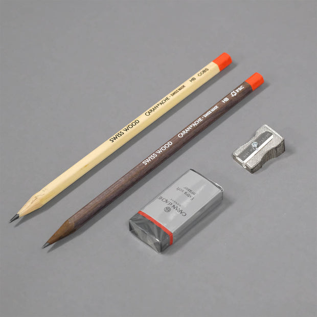 Caran d´Ache Swiss Wood Gift Set of 2 HB Pencils - noteworthy