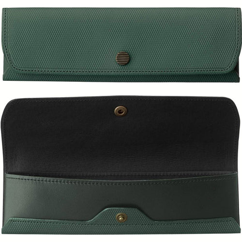 Postalco Three Pen Case - Emerald Green