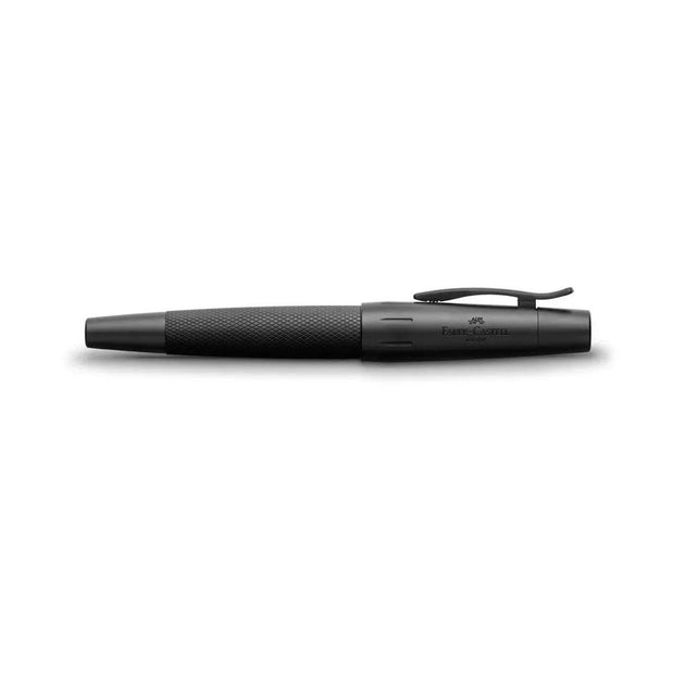 Faber-Castell e-motion Fountain Pen, Pure Black - B (Broad)