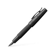 Faber-Castell e-motion Fountain Pen, Pure Black - B (Broad)