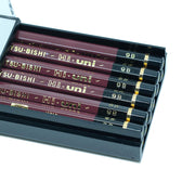 Mitsubishi Hi-Uni Graphite Pencil 9B, Set of 12 - noteworthy