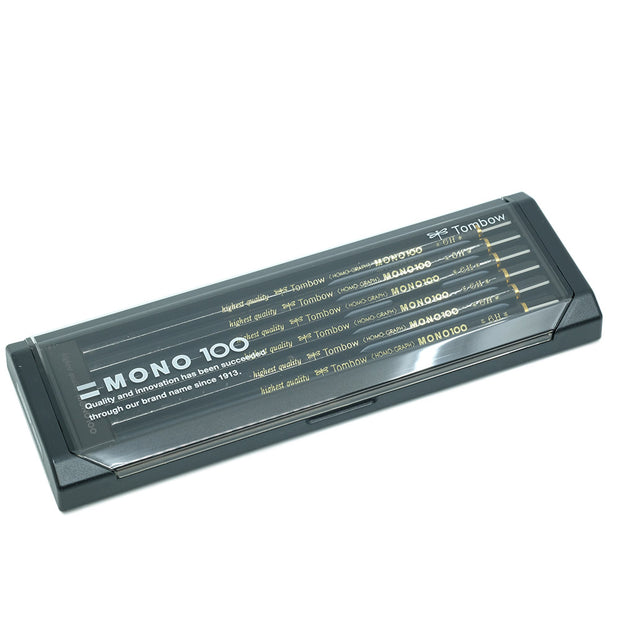 Tombow Mono 100 Graphite Pencil, Set of 12 - 6H - noteworthy