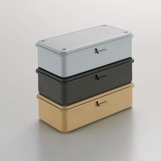 Trusco Stainless Steel Tool Box, Light Grey - noteworthy