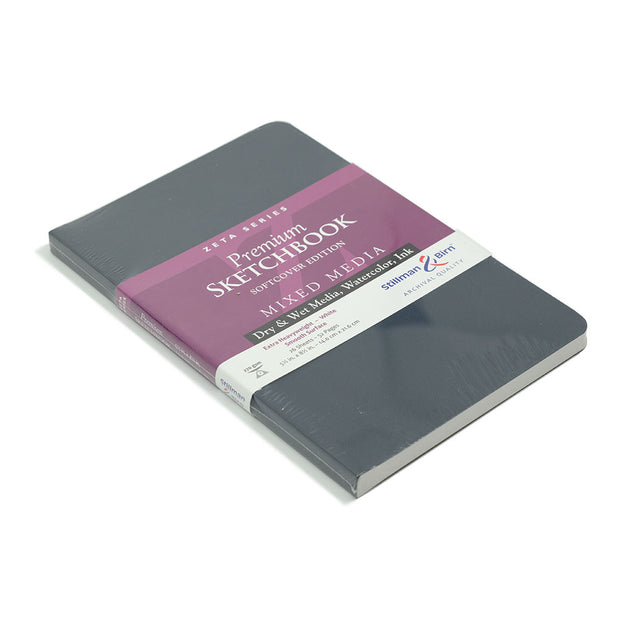 Stillman & Birn, Zeta Series Sketchbook, Softcover (5.5in x8.5in) - noteworthy